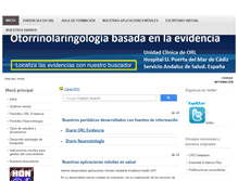 Tablet Screenshot of orlevidencia.org